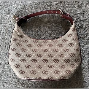 Dooney & Bourke Signature Jacquard Bucket Handbag